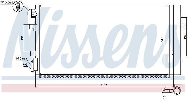 Condensador Nissens 940259