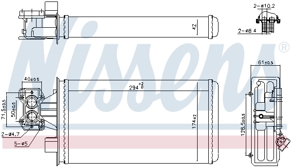 Calefactor Nissens 707207