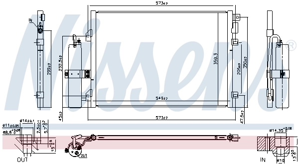 Condensador Nissens 94726