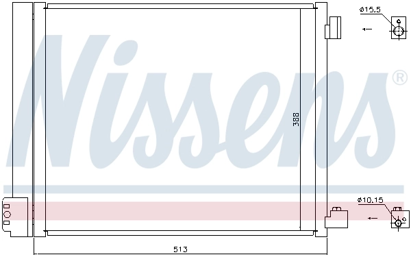 Condensador Nissens 940371