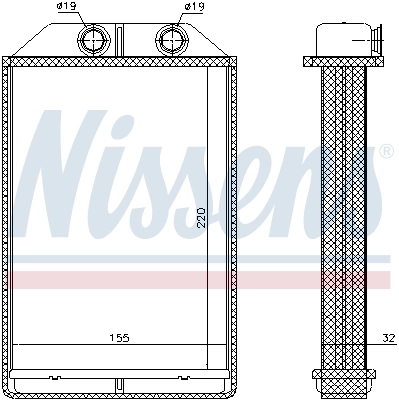 Calefactor Nissens 70234