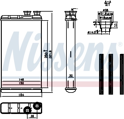 Calefactor Nissens 727210