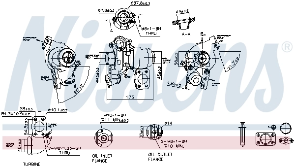 Turbo Nissens 93061