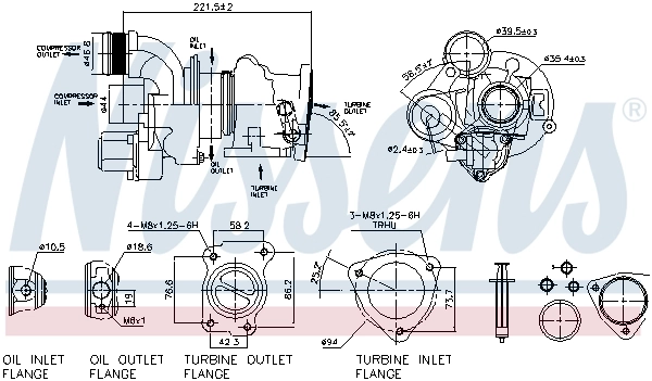 Turbocompresor Mini COUNTRYMAN hatchback (R60) (2010 - 2016) precio, desde 367,86 EUR