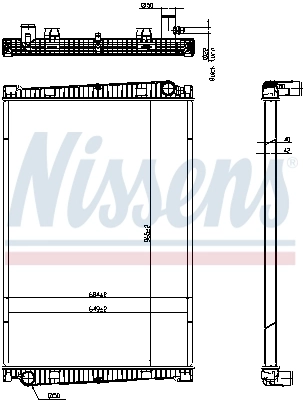 500015 NRF Refrigeración del motor