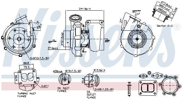 Turbo Nissens 93295