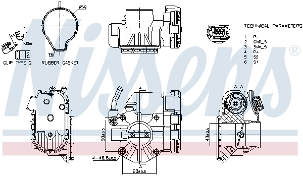 Comprar Cuerpo de mariposa Toyota Yaris  SP90