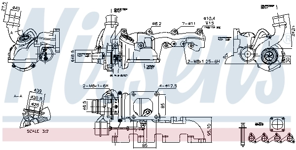Turbo Nissens 93077