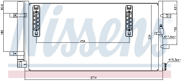 Aire acondicionado capacitor Nissens 940042 precio, desde 102,41 EUR