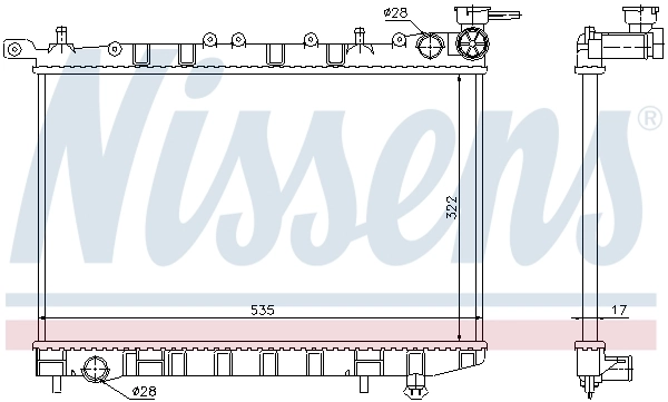 Comprar Radiador Nissan Sunny III N14