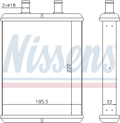 Calefactor Nissens 71817