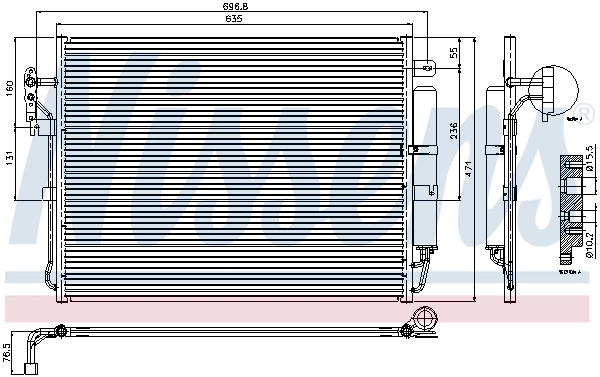 Condensador aire acondicionado Land Rover Discovery 4 L319
