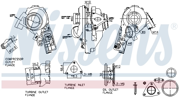 Turbo Nissens 93520