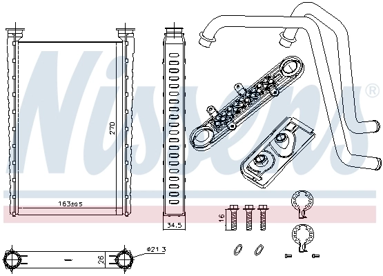 Calefactor Nissens 72054