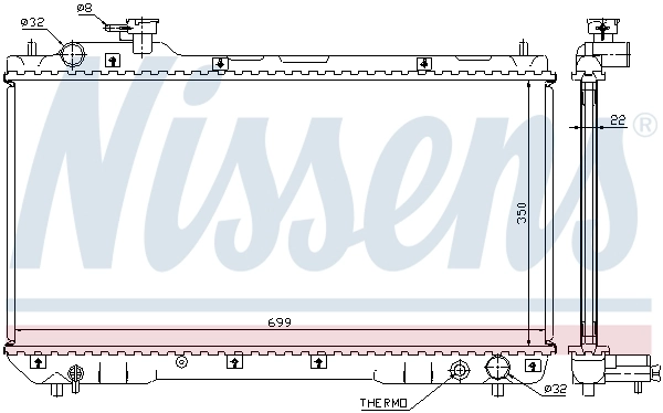 Comprar 2213135 Denso Radiador de auto
