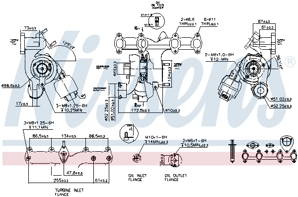 93267 Nissens Turbo para motor