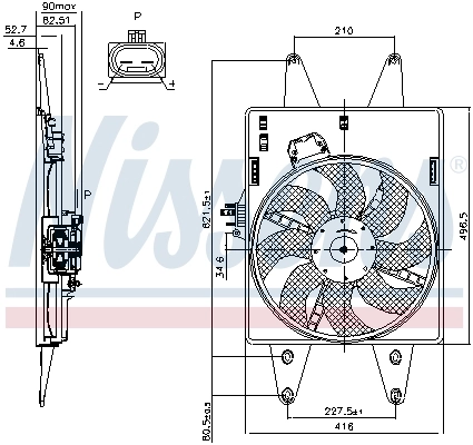 Comprar 46737734 Fiat/Alfa/Lancia Ventilador de radiador