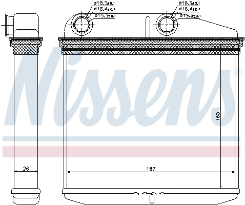 Calefactor Nissens 71456