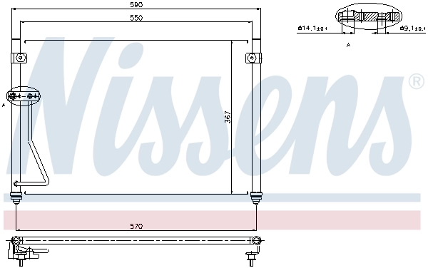 Condensador Nissens 94428