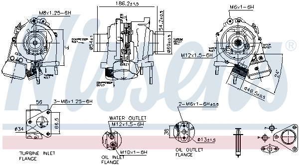PA7555072 Turbo Motor Turbo para motor
