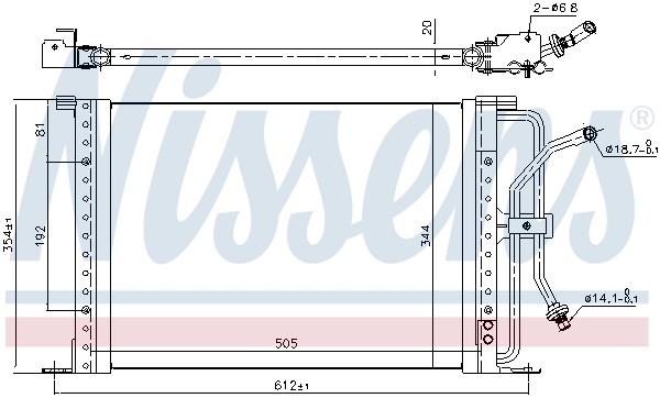 Condensador Ford Fiesta Mk4