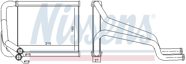 Calefactor Nissens 77652