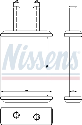 Calefactor Nissens 77524