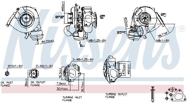 Turbo Nissens 93109