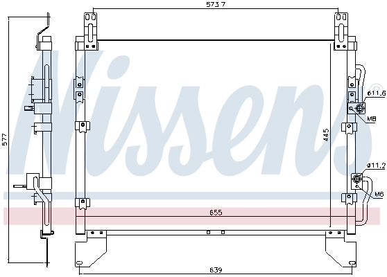 Condensador Nissens 940805