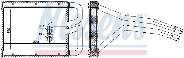 Calefactor Nissens 77642