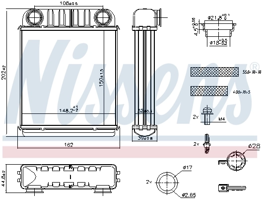 Comprar Radiador calefacción Smart FORFOUR  453