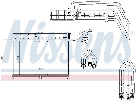 Calefactor Nissens 70506