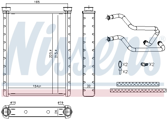 Calefactor Nissens 707178