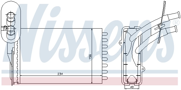 Calefactor Nissens 73961