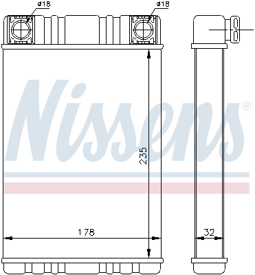 Calefactor Nissens 72028