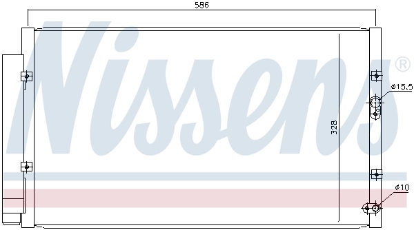 Condensador Nissens 940366
