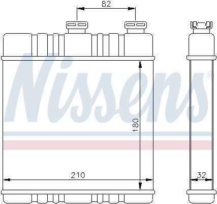 Calefactor Nissens 72660