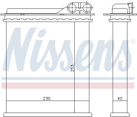 Calefactor Nissens 73363