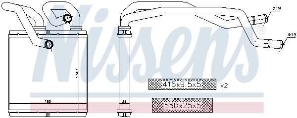 Calefactor Nissens 72216