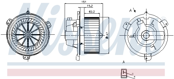  Ventilador habitáculo Fiat Punto 