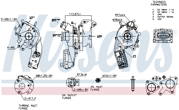 Turbo Nissens 93496