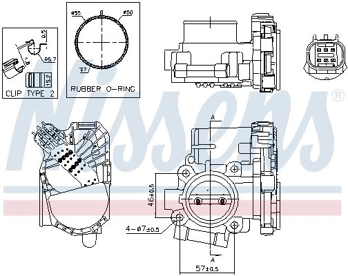 Comprar Cuerpo de mariposa Chevrolet Aveo III T300