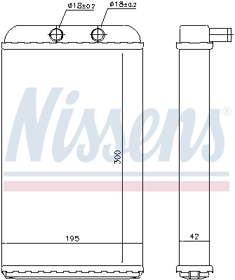 Calefactor Nissens 73986