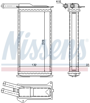 Calefactor Nissens 71751