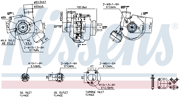 Turbo Nissens 93245
