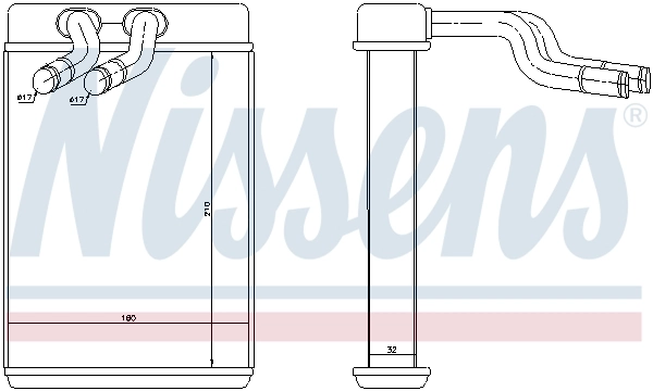 Calefactor Nissens 77610