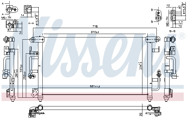  Condensador aire acondicionado Toyota Land Cruiser 