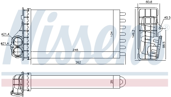 Calefactor Nissens 707091