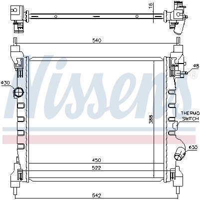 Comprar Radiador Chevrolet Spark (Matiz)  M300