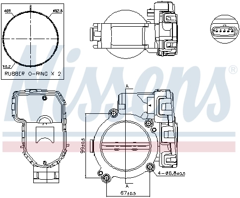 Comprar A6510900470 VAG Cuerpo de mariposa